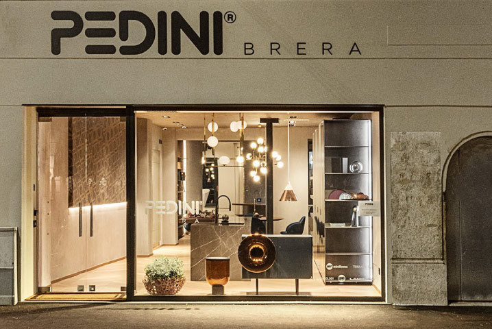 Pedini Brera - Showroom in Milan - Pedini Kitchens