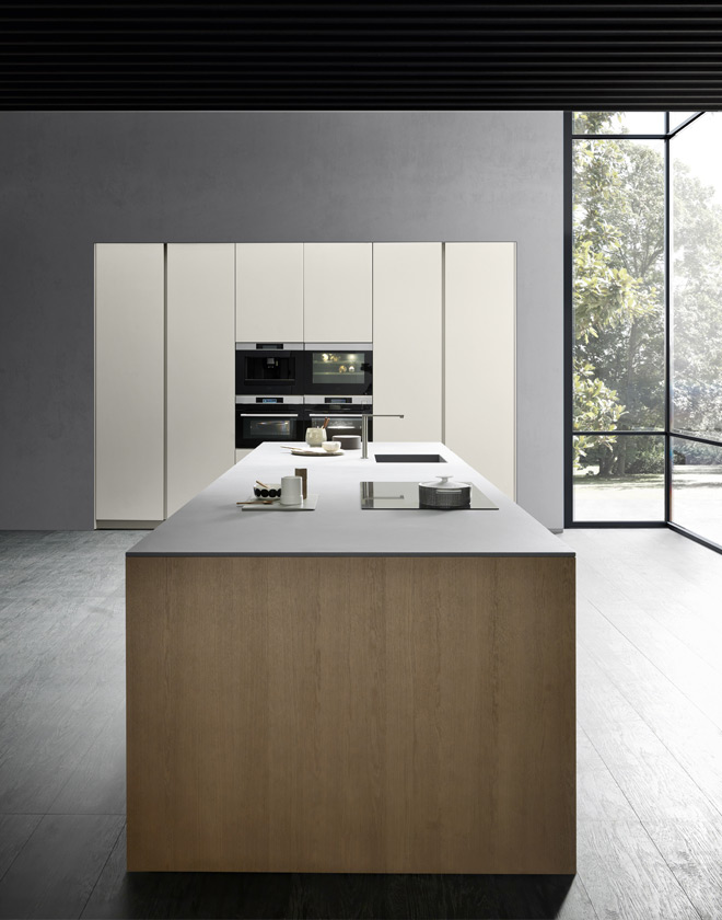 Quadra 10 Kitchen - Retrò style kitchen - Pedini Kitchens
