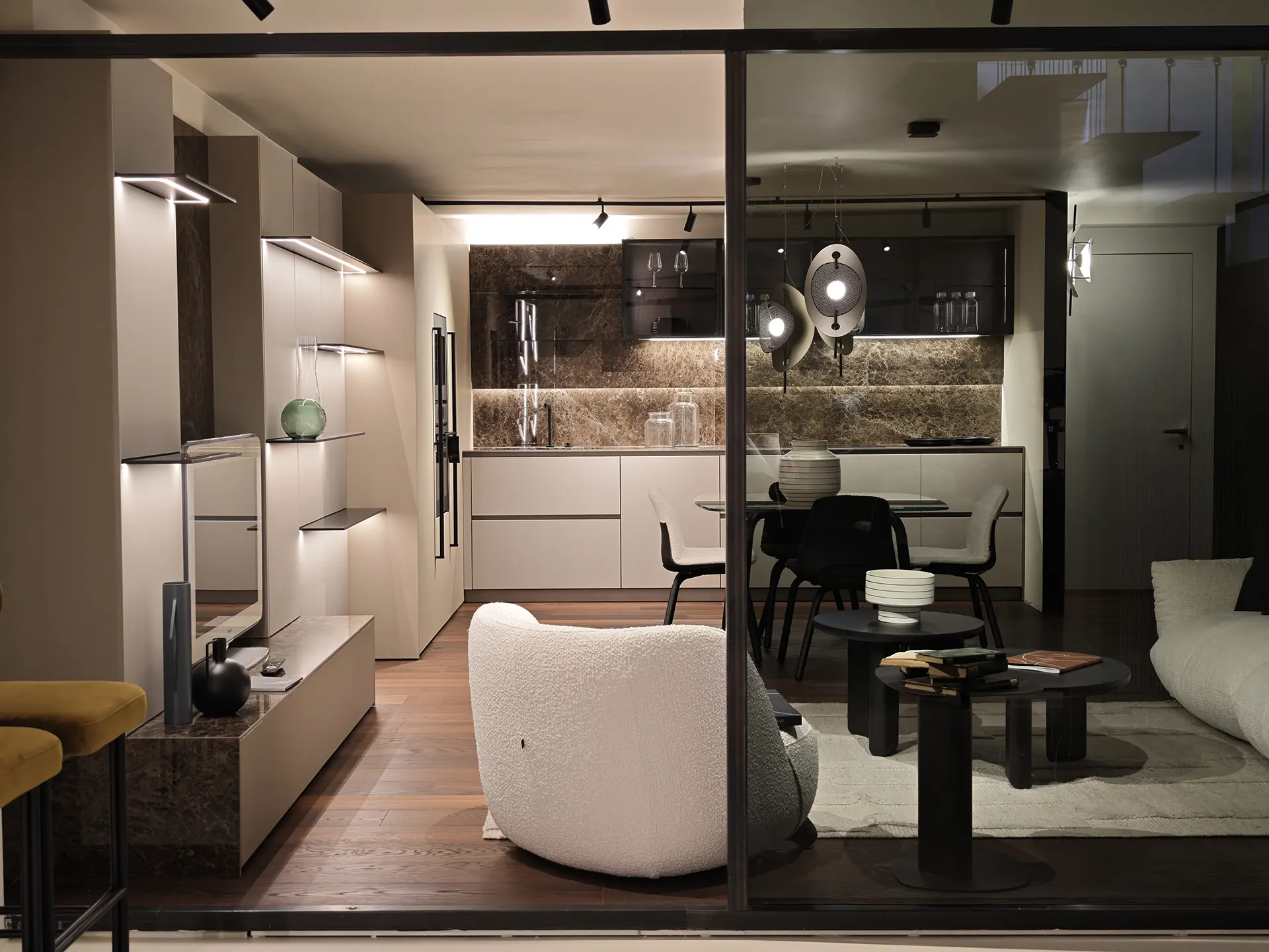Pedini Brera - Showroom in Milan - Pedini Kitchens